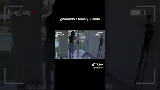 kimberly loaiza ignorando a kima y a junito por 5 minutos