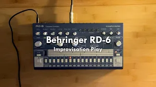 Behringer RD-6 / Improvisation Play