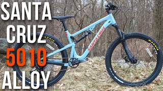 Poppy & Playful Trail Bike | Santa Cruz 5010 Aluminum D Review & Weight