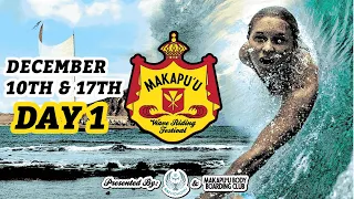 2023 Makapu'u Wave Riding Festival | Day 1