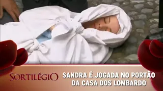 Sortilégio- Sandra é encontrada no portão da casa de Alessandro e todos acreditam que é a Maria José