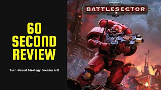 Warhammer 40,000 Battlesector - One Minute Review! - A first glance at turn-based Warhammer! #Shorts