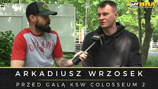 ARKADIUSZ WRZOSEK | KSW Colosseum 2 | Bogdan Stoica | Kibice | Pudzian vs Szpila | Sarara i freaki