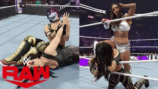 WWE 2K24 RAW QUEEN'S CROW TOURNAMENT 2ST ASUKA VS NIKKI CROSS - CHELSEA GREEN VS SONYA DEVILLE
