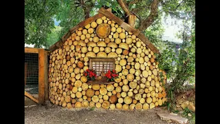 Дома из дров! глиночурка) почти бесплатно)) Houses made of wood! glinochurka) almost free of charge)