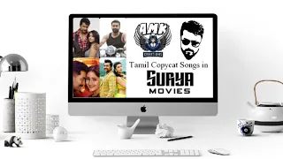 Top 5 copycat songs in Surya movies |amk creations | surya | #copycat #top5