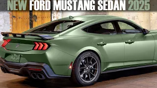 2025-2026 New Ford Mustang Sedan - First Look!