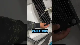 PC water cooling guide - cleaning radiators 🧽