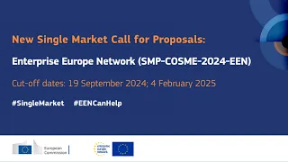 Enterprise Europe Network Info day 2024