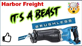 Hurcules brushless Reciprocating saw [Harbor Freight]