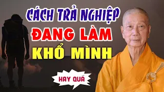 Nghe để biết cách Hóa Giải Nghiệp Chướng đang làm khổ mình - HT. Thích Trí Quảng