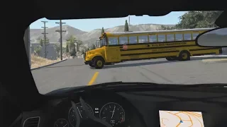 School Bus Crashes 7 | BeamNG.drive