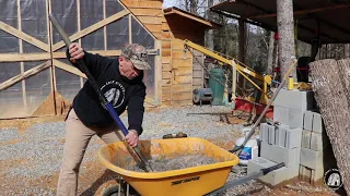 S2 EP18 | WOODWORK | FINISHING THE WOODEN WALKWAY FOR THE TIMBER FRAME TINY HOME