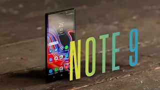 The first review of Galaxy Note 9