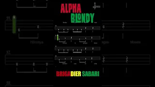 Brigadier Sabari By ALPHA BLONDY @ChamisBass #chamisbass #basstabs #alphablondy #brigadier