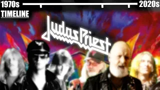 JUDAS PRIEST - Through The Years (Transformation/Evolution)