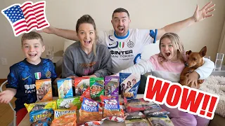 New Zealand Family Tries AMERICAN GIRL SCOUTS COOKIES and BEEF JERKY sent in from Missouri!!