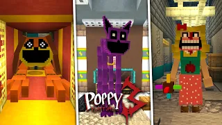 Poppy Playtime Chapter 3 In Minecraft Map Full Gameplay