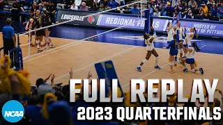 Pitt vs. Louisville: 2023 NCAA volleyball tournament quarterfinals | FULL REPLAY