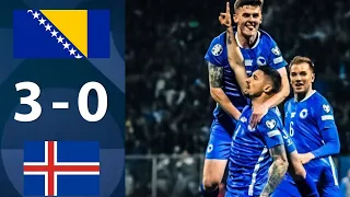 Bosnia & Herzegovina vs. Iceland 3:0 | Goals | EURO Quali | 23.03.2023