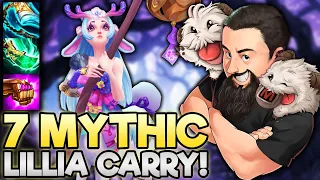 7 Mythic - Lillia in Another Set.. KENT!! | TFT Inkborn Fables | Teamfight Tactics