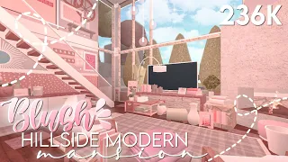 Blush Hillside Loft | No Large Plot | Bloxburg Speedbuild