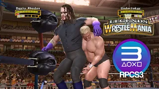 RPCS3 0.0.13 | WWE Legends of WrestleMania HD 60FPS | PS3 Emulator Gameplay