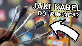 NAJLEPSZE KABLE Lightning do iPhone'a❗️| Który wybrać?