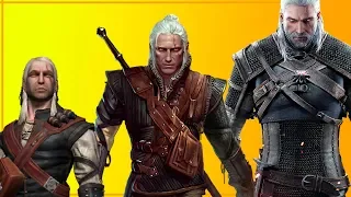 Как менялся Геральт из Ривии | Ведьмак 1-3. Сериал The Witcher от Netflix. Сага Сапковского.