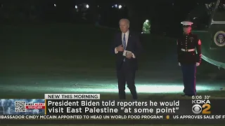 President Biden says he will visit East Palestine, Ohio 'at some point'