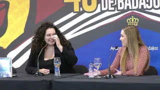 Conferencia de Inma Rubiales en la Feria del Libro