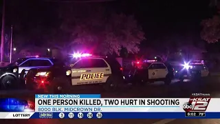 1 dead, 2 wounded in shooting at NE Side apartment complex