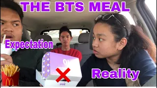 THE OFFICIAL BTS MEAL McDONALD'S || REVIEW|| MUKBANG || CANADA||