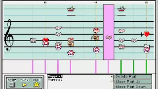 Muppet Show Theme in Mario Paint Composer