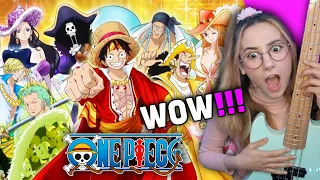 SINGER REACTS to ONE PIECE Openings (14-26) for THE FIRST TIME !! Musician Reaction | part 2