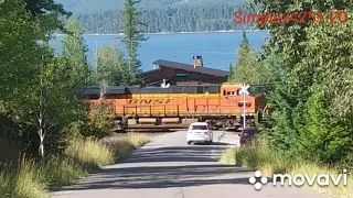 Railfaning: BNSF Stumptown Yard in Whitefish, Montana