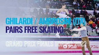 GHILARDI / AMBROSINI (ITA) | Pairs Free Skating | Torino 2022 | #GPFigure