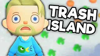 My Island is TRASHED - Animal Crossing Hard Mode