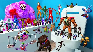 🚽 TOILET ALL SLENDYTUBBIES FAMILY FNAF SECURITY BREACH DLC RUIN ANIMATRONICS SPARTAN KICKING Gmod !