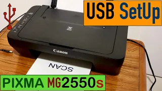 Canon PIXMA MG2550s SetUp MacBook, Mac OS!!