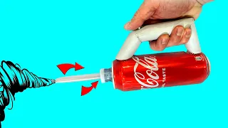 DIY Mini Power Vacuum | Transform a Coca-Cola Can into a Mighty Cleaner!