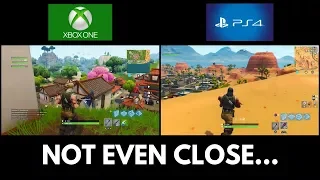 Xbox One X vs PS4 Pro... Which Console Loads FORTNITE THE FASTEST??