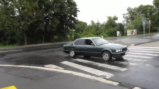 BMW e32 730i Drifting part2