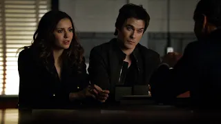 TVD 6x14 - Damon and Elena compel Jeremy's high school principal to let him graduate early | HD