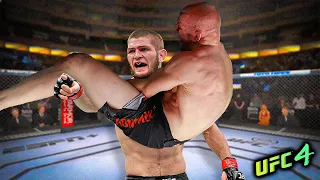 Khabib Nurmagomedov vs. Mikhail Cirkunovs | Brazilian Jiu-Jitsu (EA sports UFC 4)