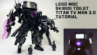 Lego MOC_Titan TV man 3.0 (Skibidi toilet) 타이탄티비맨 #legomoc #skibiditoilet #titantvman #legomech