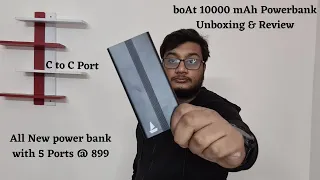 boAt 10000 mah powerbank unboxing & review