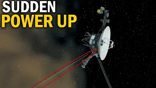 Just In Voyager Spacecraft Get A Sudden Power Up