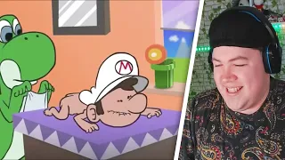 Brentalfloss - Baby Mario & Papa Yoshi | REAKTION