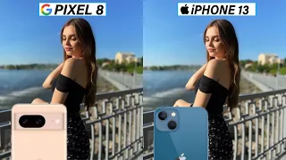 Google Pixel 8 Vs iPhone 13 Camera Test Full Comparison